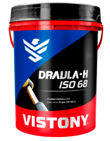 Envase de aceite VISTONY HIDRAULICO DRAULA ISO 68 grado N/A - Lubricentro Piloto